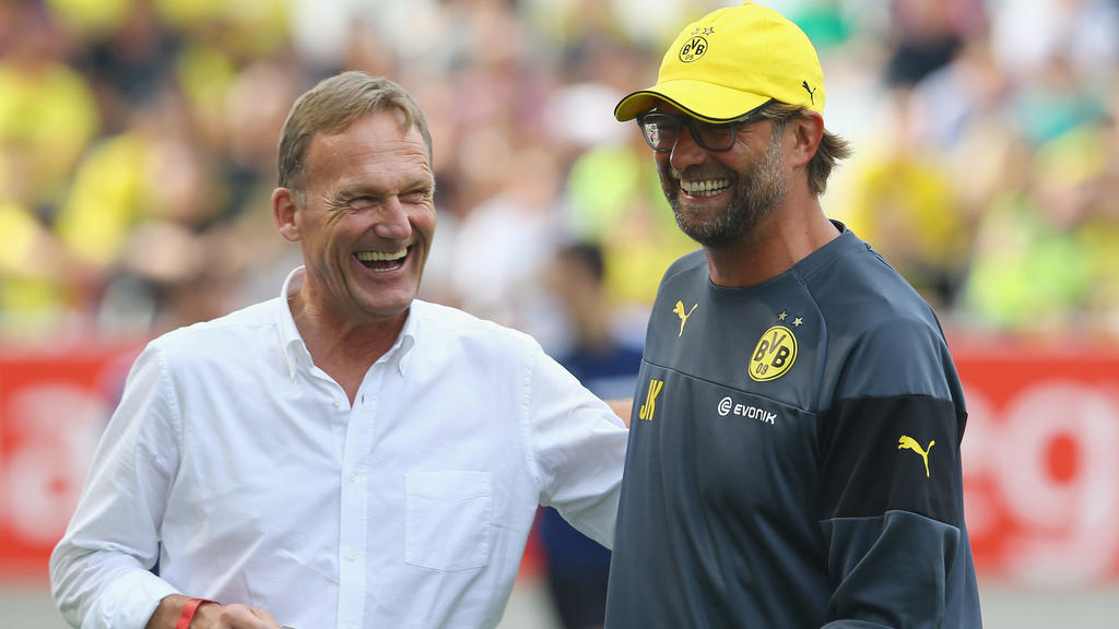 Watzke und der ehemalige BVB-Coach Jürgen Klopp haben aus dem Nähkästchen geplaudert