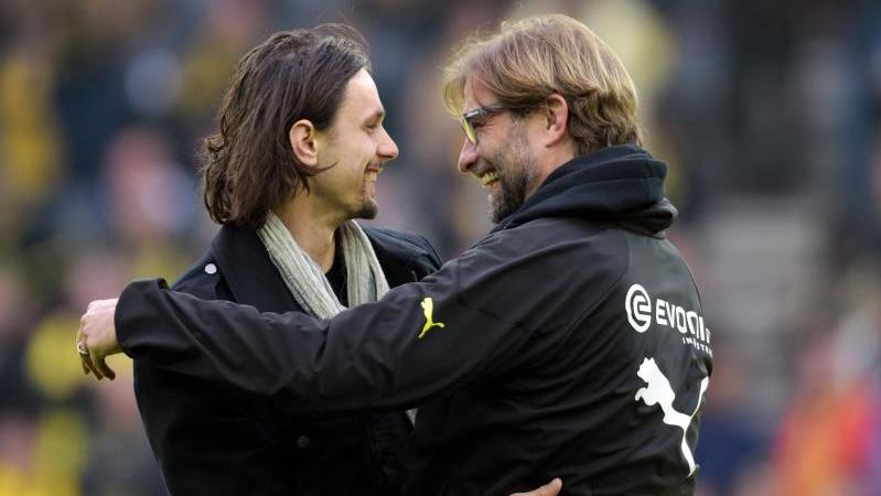 Neven Subotic (l.) und Jürgen Klopp während der gemeinsamen Zeit beim BVB Neven Subotic (l.) und Jürgen Klopp während der gemeinsamen Zeit beim BVB