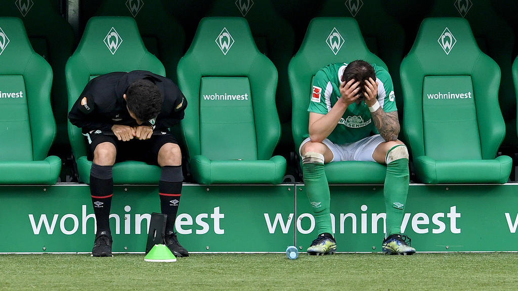 Werder Bremen ist aus der Bundesliga abgestiegen