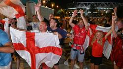 Ärger um englische Fußball-Fans in Rom
