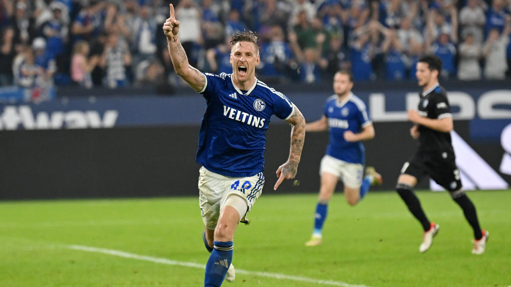 Sebastian Polter schoss den FC Schalke 04 zum Sieg