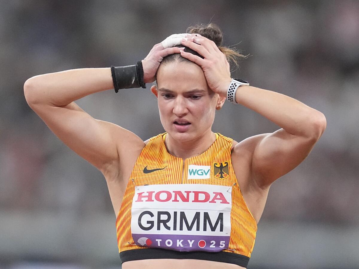 Für Siebenkämpferin Vanessa Grimm ist die Leichtathletik-WM vorzeitig beendet