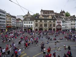 Keine Feier am Barfüsserplatz in Basel: Die Fans kamen vergeblich