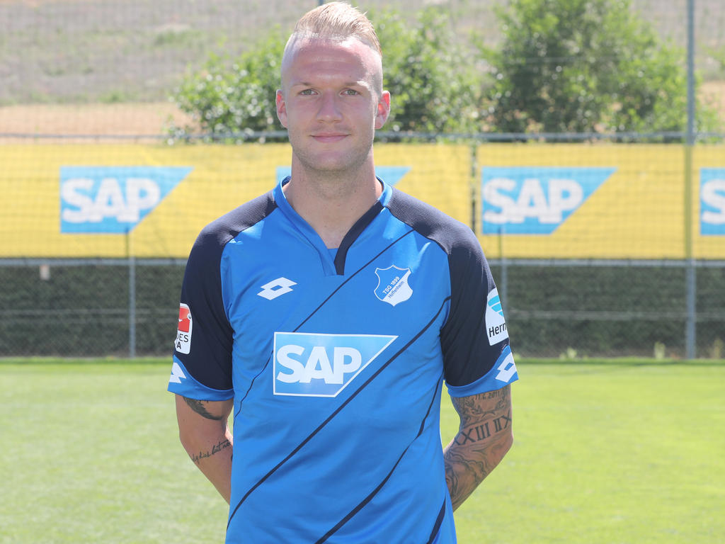 Kevin Vogt verließ den 1. FC Köln und spielt nun im blauen Dress für die TSG 1899 Hoffenheim