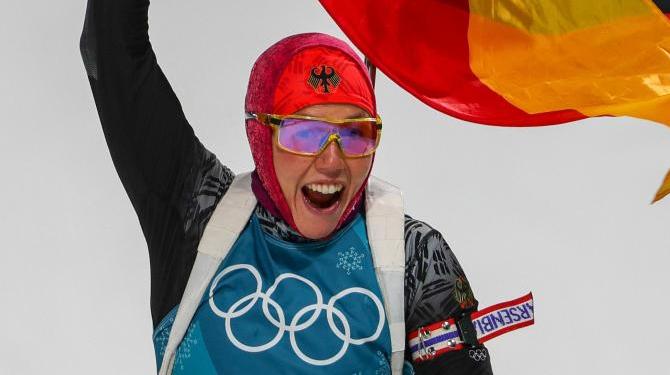 Laura Dahlmeier kommt finanziell gut zurecht: 18 Sponsoren unterstützen die erfolgreiche Biathletin Laura Dahlmeier kommt finanziell gut zurecht: 18 Sponsoren unterstützen die erfolgreiche Biathletin