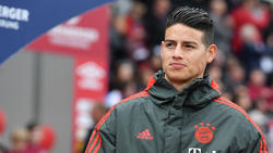 Die Zukunft von James Rodríguez beim FC Bayern ist weiterhin offen