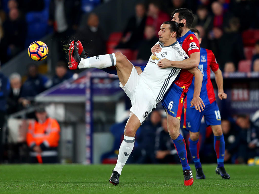 Zlatan Ibrahimović schoss United zum Sieg bei Crystal Palace