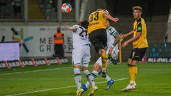 Christoph Daferner traf zum zwischenzeitlichen 1:0 für Dynamo