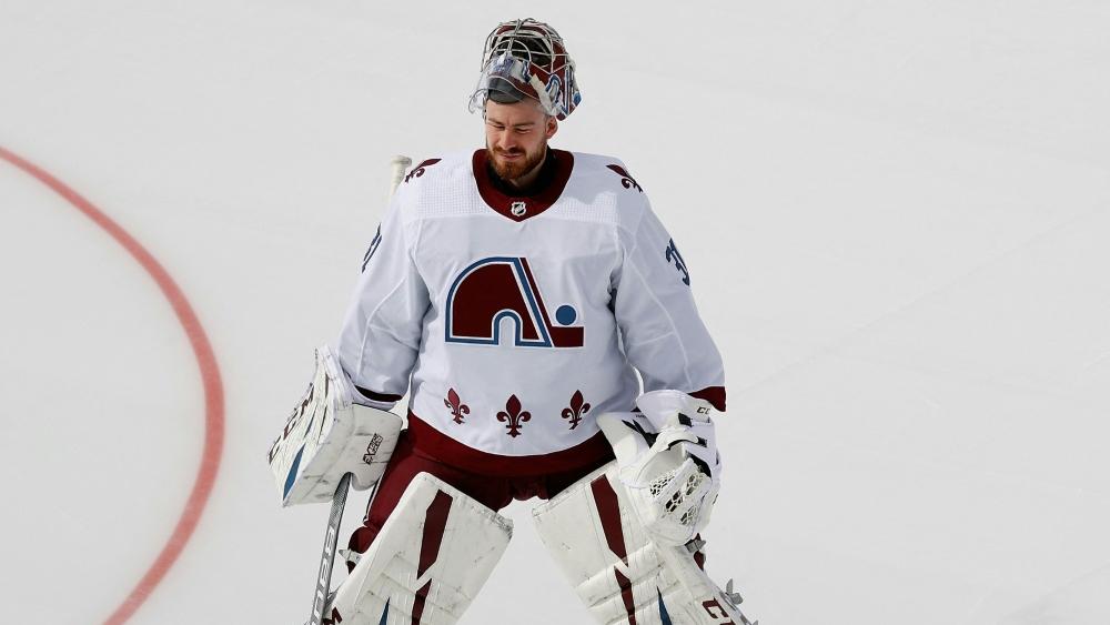 Musste dreimal hinter sich greifen: Philipp Grubauer Musste dreimal hinter sich greifen: Philipp Grubauer