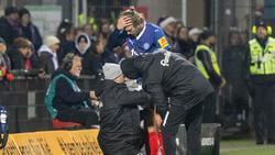 Kiels Youngster Jann-Fiete Arp verletzte sich im Spiel gegen Hannover 96