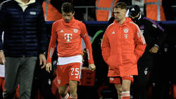 Beim FC Bayern in der Kritik: Thomas Müller und Joshua Kimmich