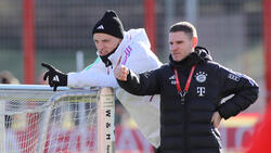 Anthony Barry (r.) arbeitet mit Thomas Tuchel (l.) beim FC Bayern
