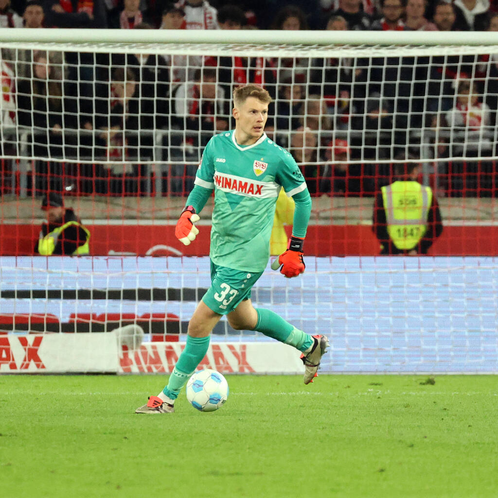 VfB Stuttgart - Tor: Alexander Nübel - Rating: 3.0