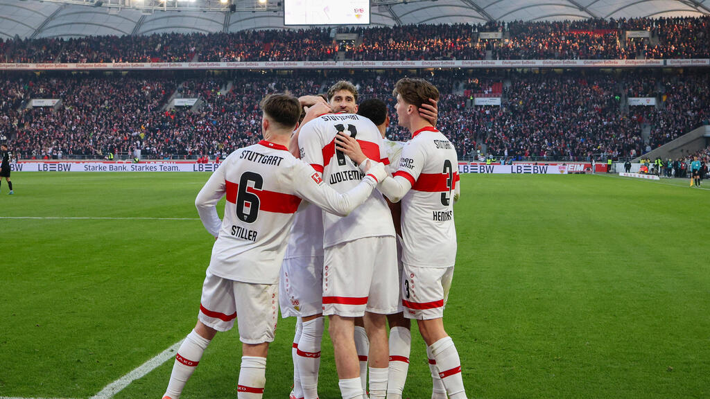 Der VfB Stuttgart ist in starker Form Der VfB Stuttgart ist in starker Form