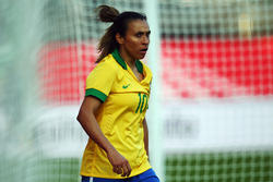 Marta ya es máxima goleadora de la historia de los mundiales con 14 tantos. (Foto: Getty)