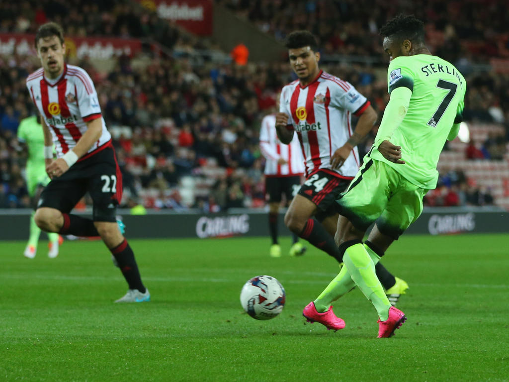 Sterling también hizo diana para los suyos en una gran noche para el City. (Foto: Getty) Sterling también hizo diana para los suyos en una gran noche para el City. (Foto: Getty)
