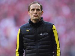 Thomas Tuchel gewann mit dem BVB in der letzten Saison den DFB-Pokal