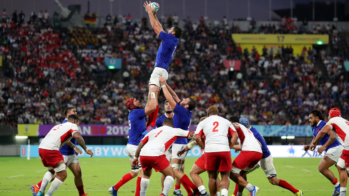 Frankreich siegte gegen Tonga Frankreich siegte gegen Tonga