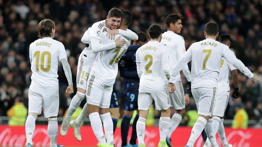 Real Madrid hat einen weiteren Sieg gefeiert