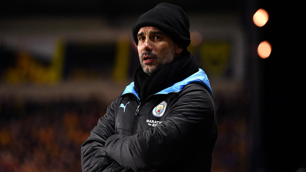 Pep Guardiola ist Teammanager bei Manchester City
