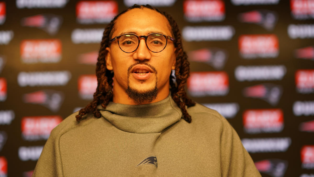 Jakob Johnson von den New England Patriots Jakob Johnson von den New England Patriots