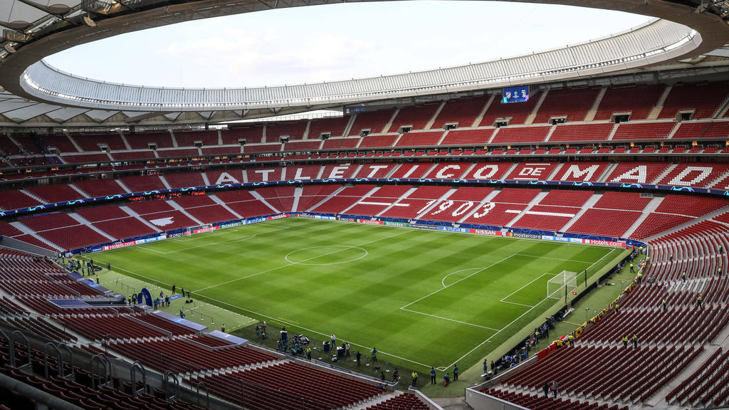 Vista general del Wanda Metropolitano de Madrid.