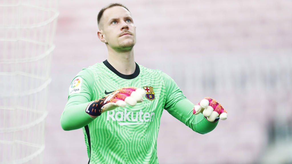 Marc-Andre ter Stegen wurde am rechten Knie operiert Marc-Andre ter Stegen wurde am rechten Knie operiert