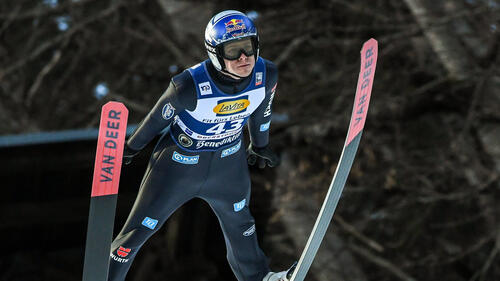 Andreas Wellinger überzeugte im deutschen Skisprung-Team