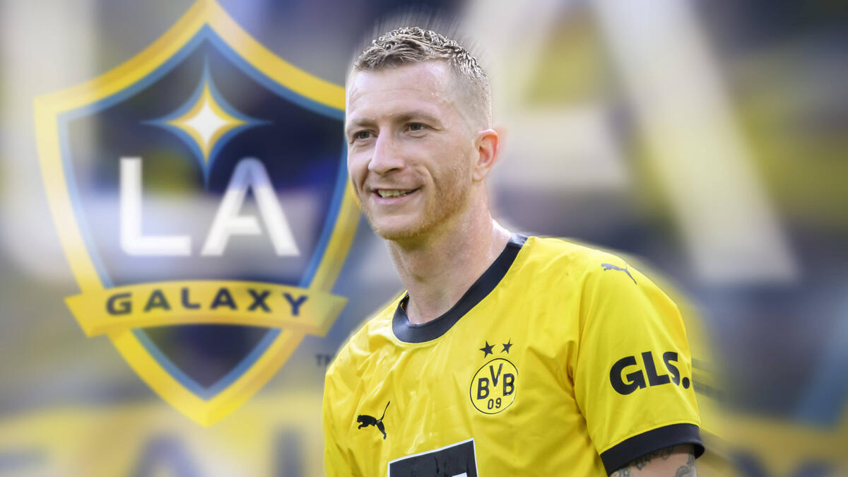 Marco Reus ném bóng ở California