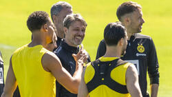 Niko Kovac (Bildmitte) steht mit Borussia Dortmund vor einem intensiven Sommer