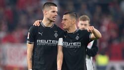 Stefan Lainer (r.) könnte Gladbach in diesem Sommer verlassen