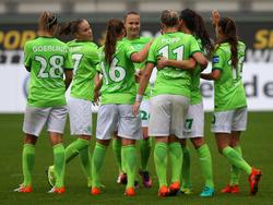 Die Wolfsburger Damen bereiten sich auf Chelsea vor