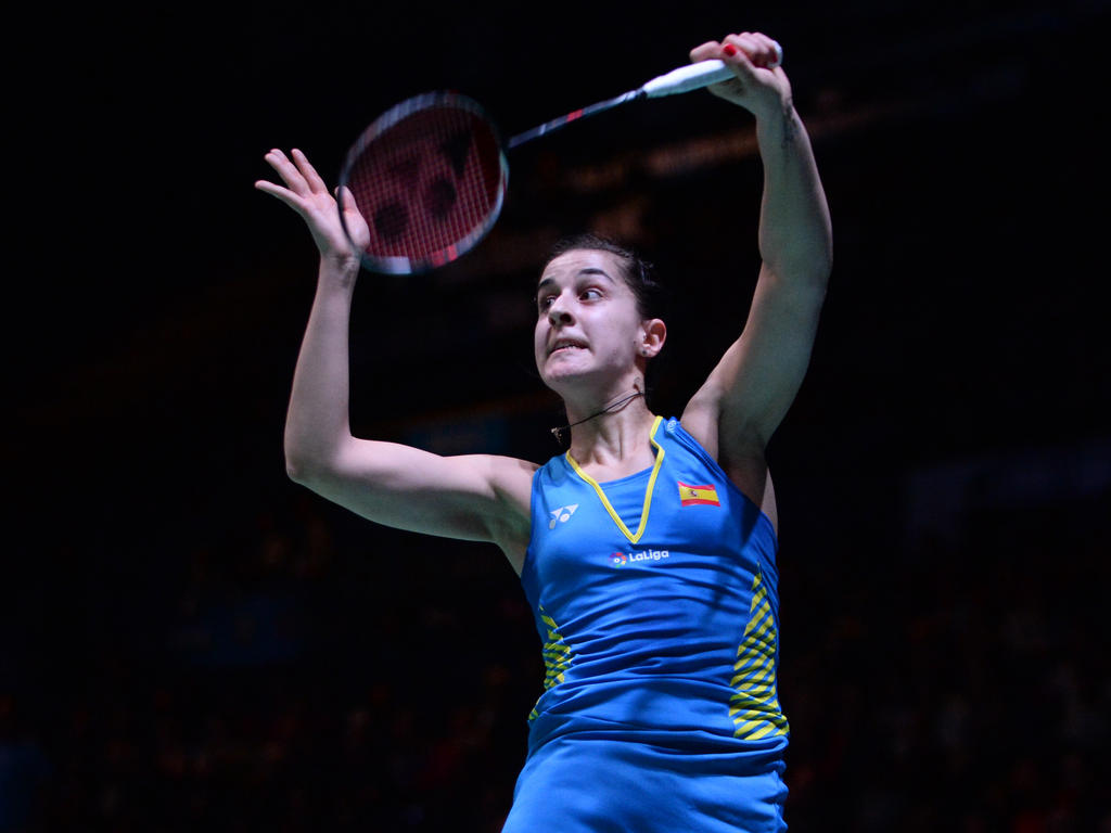 Carolina Marin ist Europameisterin im Badminton Carolina Marin ist Europameisterin im Badminton