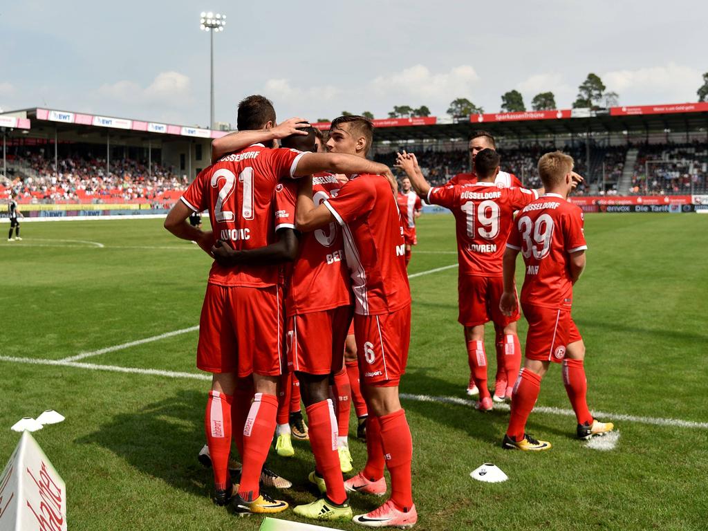 Fortuna Düsseldorf springt durch Sieg gegen Sandhausen an die Tabellenspitze