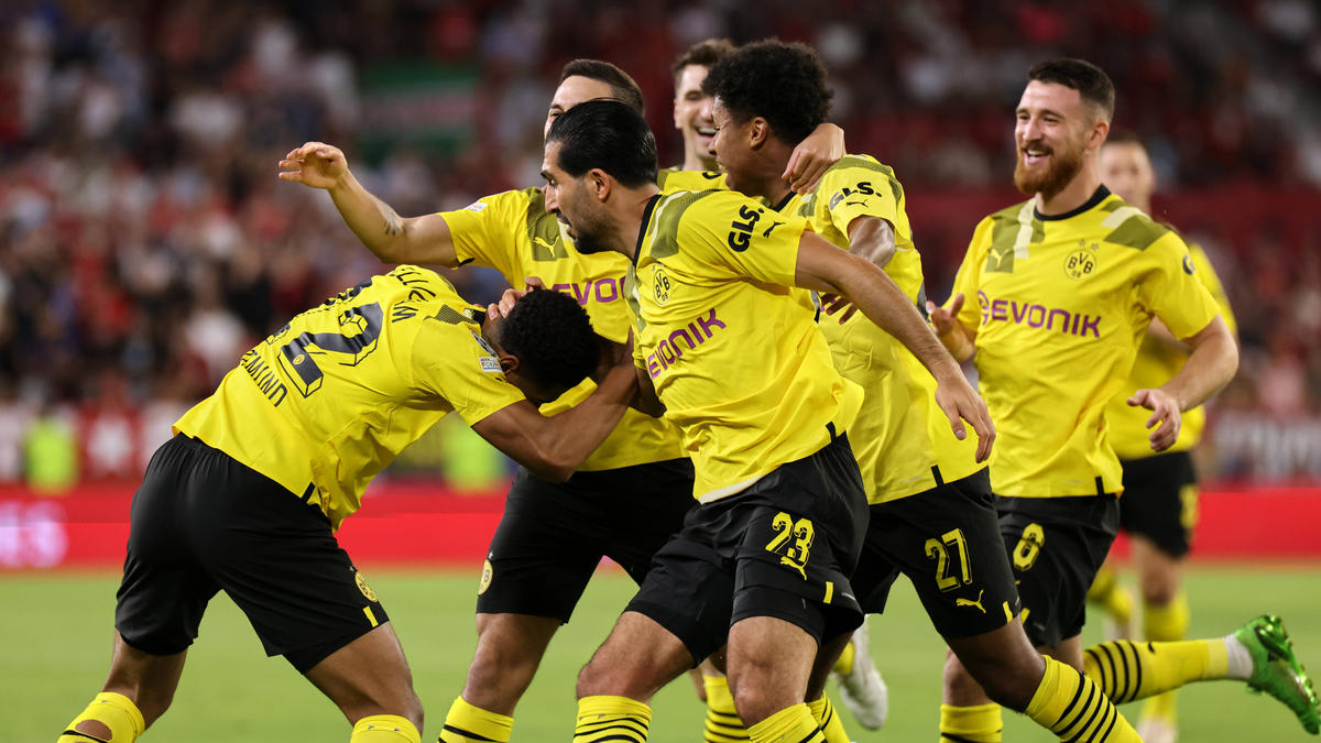 Borussia Dortmund setzte sich gegen den FC Sevilla durch