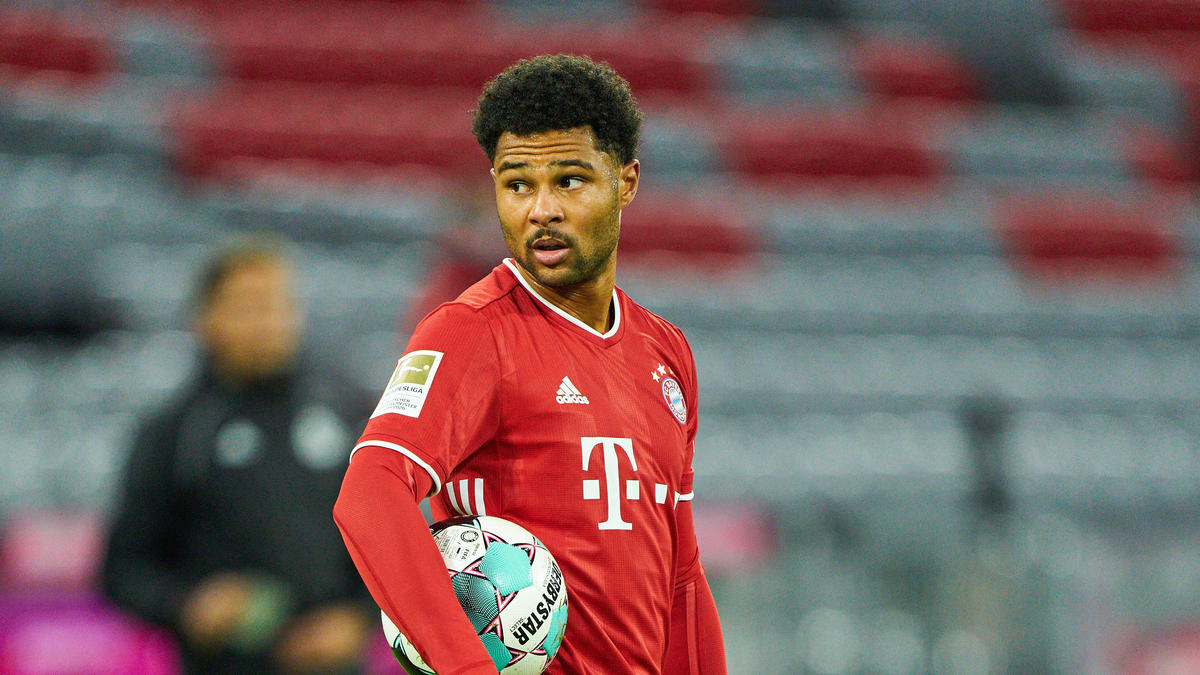 Serge Gnabry vom FC Bayern wurde positiv getestet Serge Gnabry vom FC Bayern wurde positiv getestet