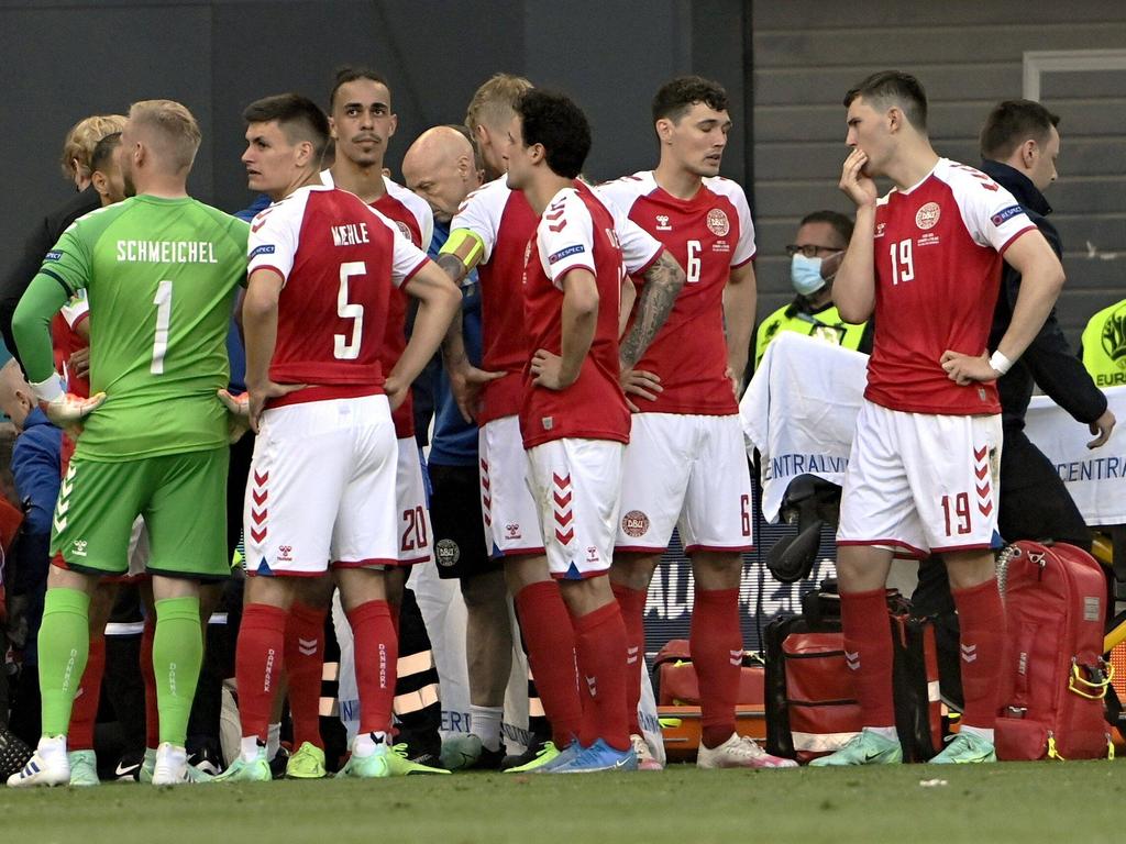 Schrecklicher Vorfall beim EM-Spiel Dänemark gegen Finnland