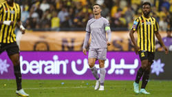 Cristiano Ronaldo (M.) ist mit Al-Nassr im Saudi Super Cup ausgeschieden