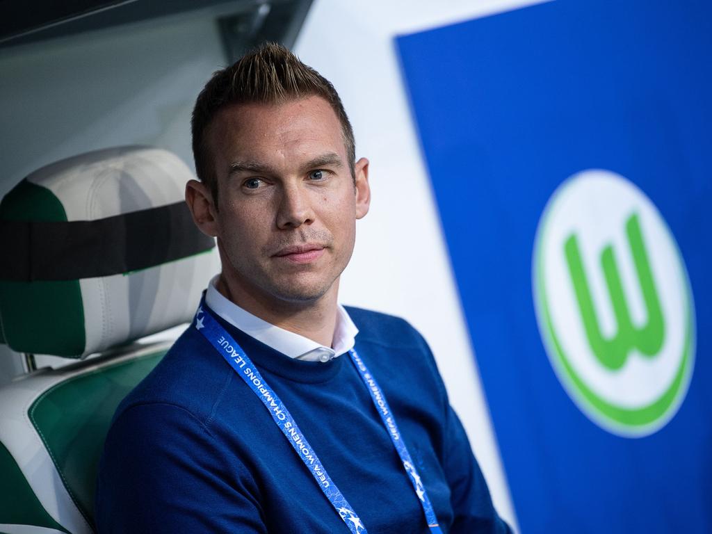 Wolfsburgs Trainer Tommy Stroot gibt sich gelassen