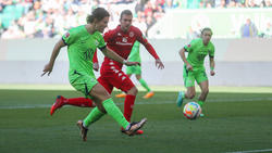 Der VfL Wolfsburg siegte dank einer herausragenden ersten Hälfte