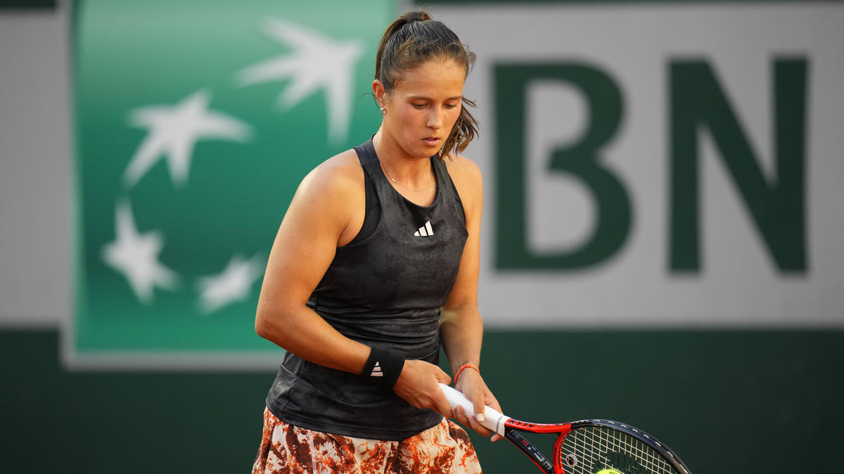 Die Russin Daria Kasatkina wurde bei den French Open ausgebuht