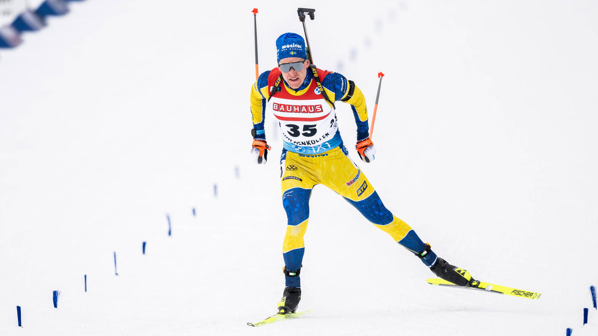 Biathlon-Star Martin Ponsiluoma droht ein Wettlauf gegen die Zeit