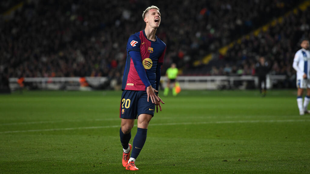 Dani Olmo darf in dieser Saison nicht mehr für den FC Barcelona spielen Dani Olmo darf in dieser Saison nicht mehr für den FC Barcelona spielen