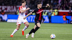 Granit Xhaka (r.) trifft am Samstagabend mit Bayer Leverkusen auf den FC Bayern