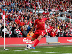 Steven Gerrard ist nach wie vor die Galionsfigur des FC Liverpool