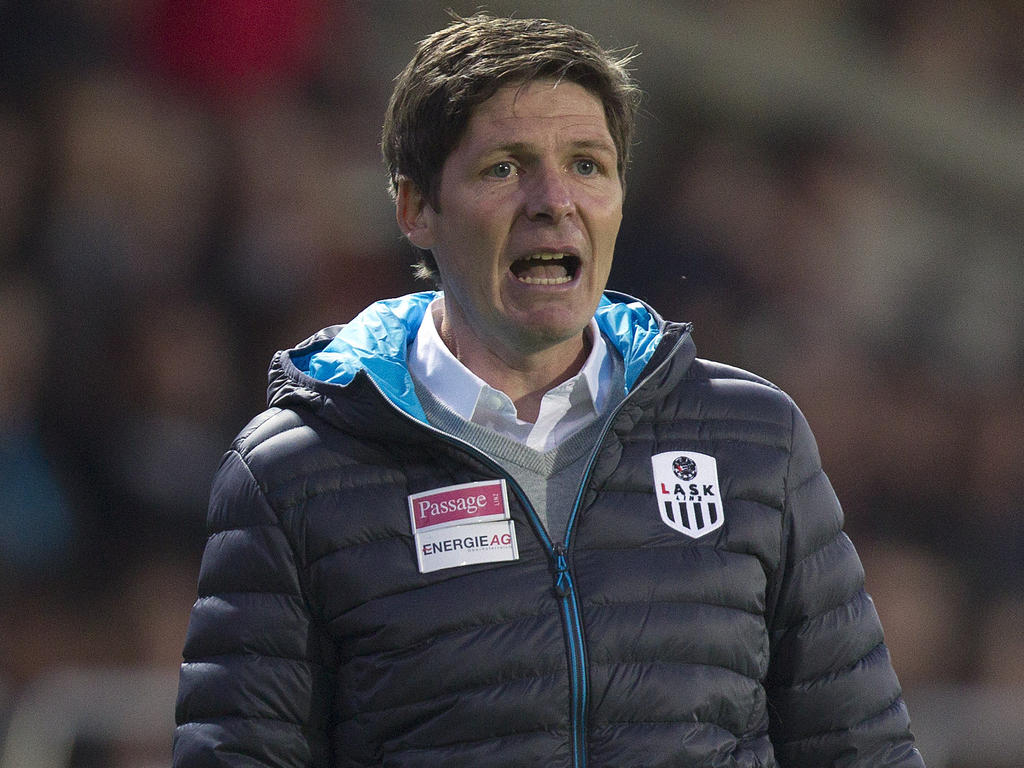LASK-Coach Oliver Glasner ist ob des LASK-Coach Oliver Glasner ist ob des