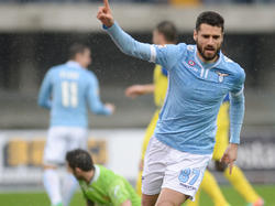 Antonio Candreva erzielte das 1:0 gegen Chievo