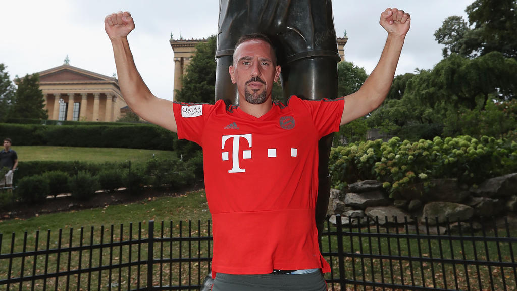 Franck Ribéry spielt seit 2007 beim FC Bayern Franck Ribéry spielt seit 2007 beim FC Bayern