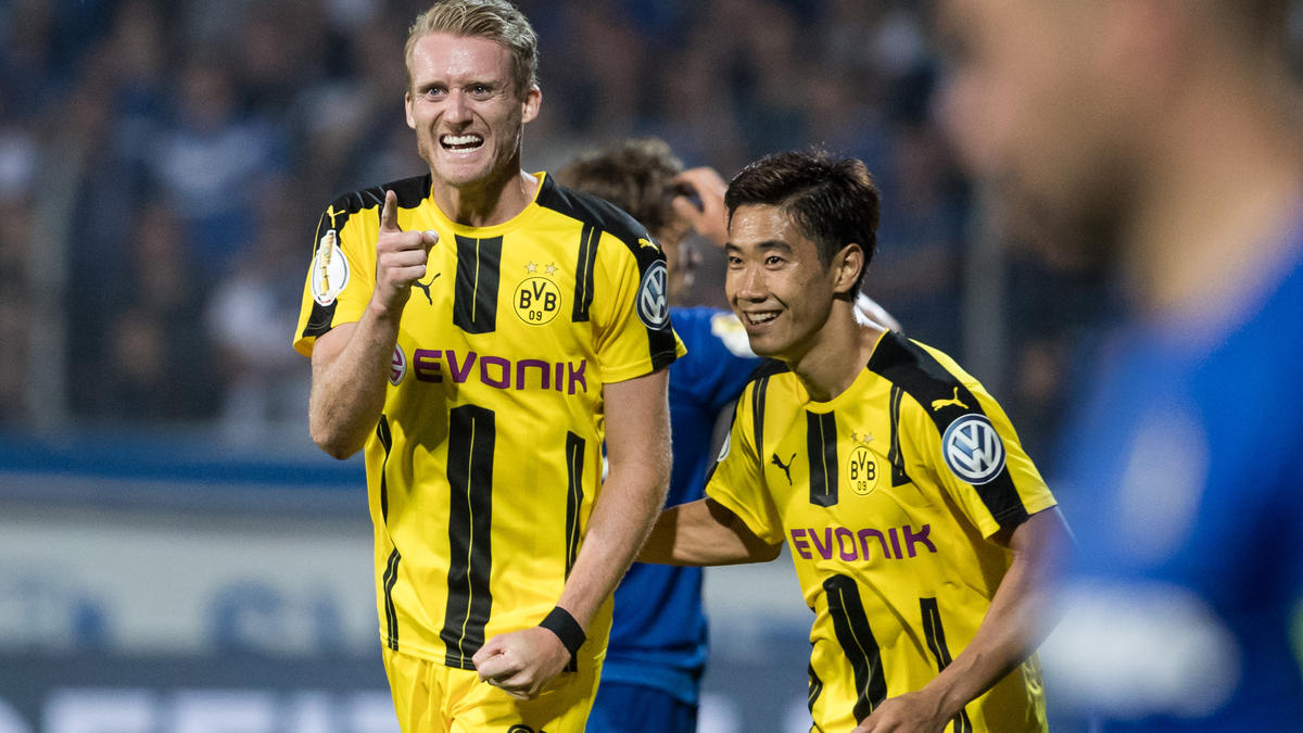 Shinji Kagawa und André Schürrle sind momentan vom BVB ausgeliehen Shinji Kagawa und André Schürrle sind momentan vom BVB ausgeliehen