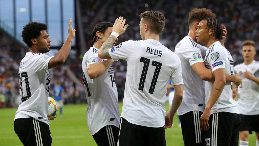 Die deutsche Nationalmannschaft überzeugte gegen Estland